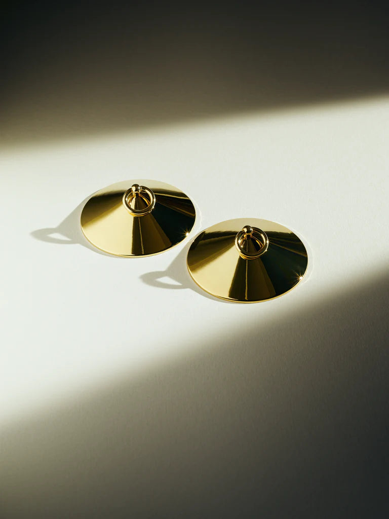 BORDELLE - 24K GOLD PLATED 'O' NIPPLETS