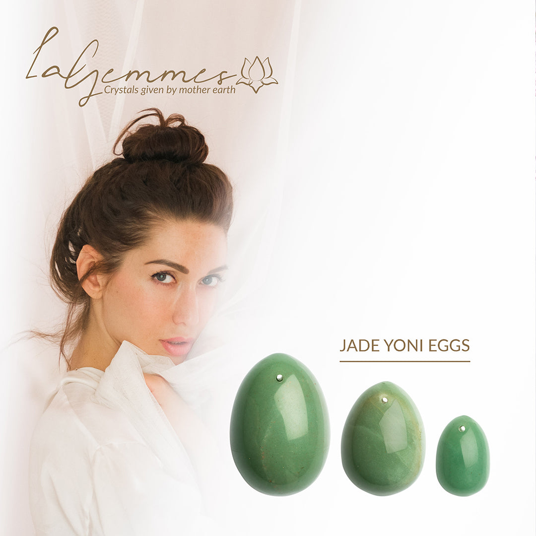 LA GEMMES - SET DI 3 YOUNI EGG JADE