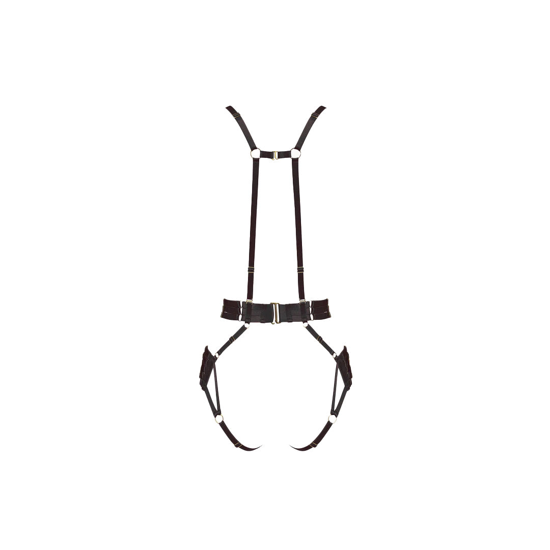 BORDELLE - STRAP BODY HARNESS BLACK