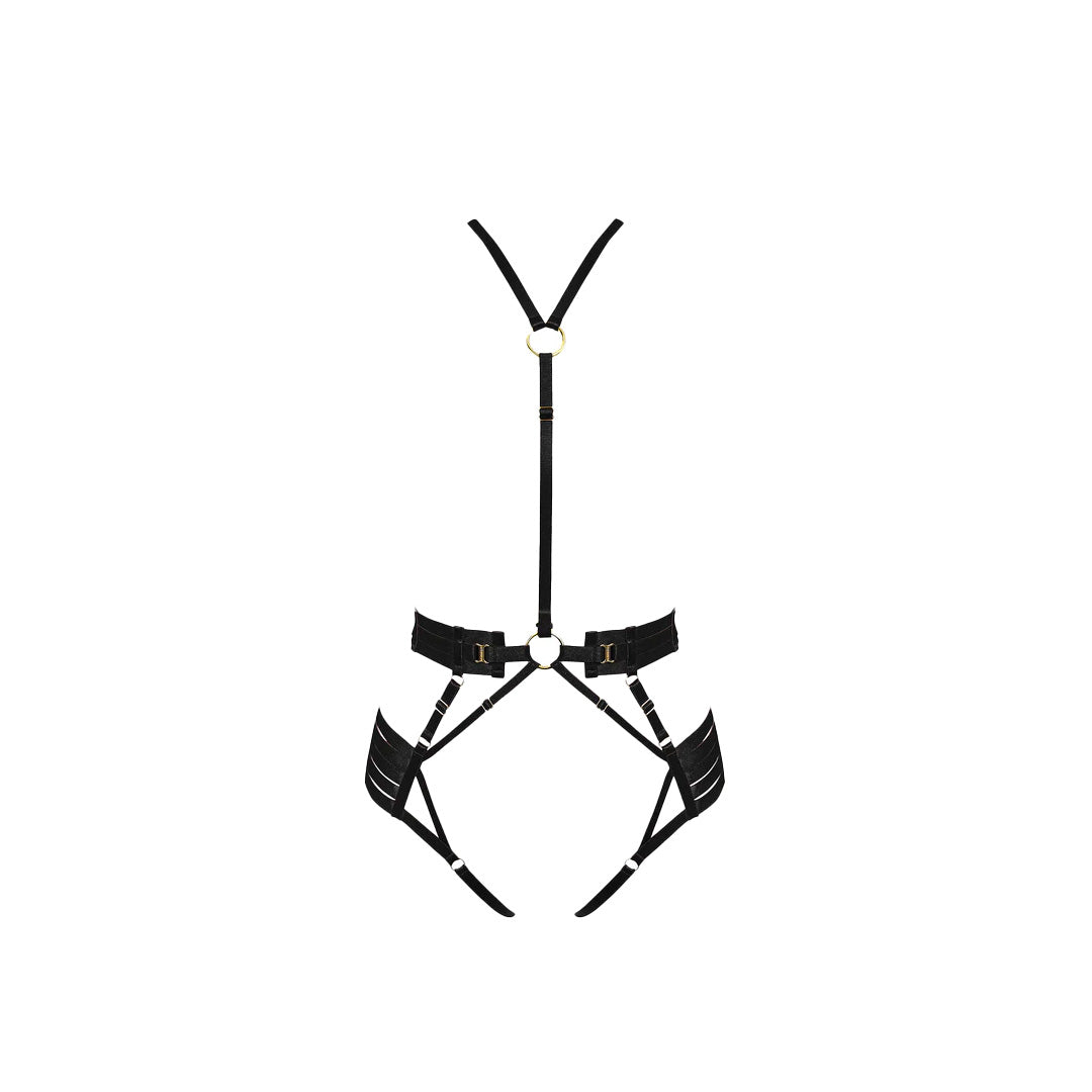 BORDELLE - BODY HARNESS NERO