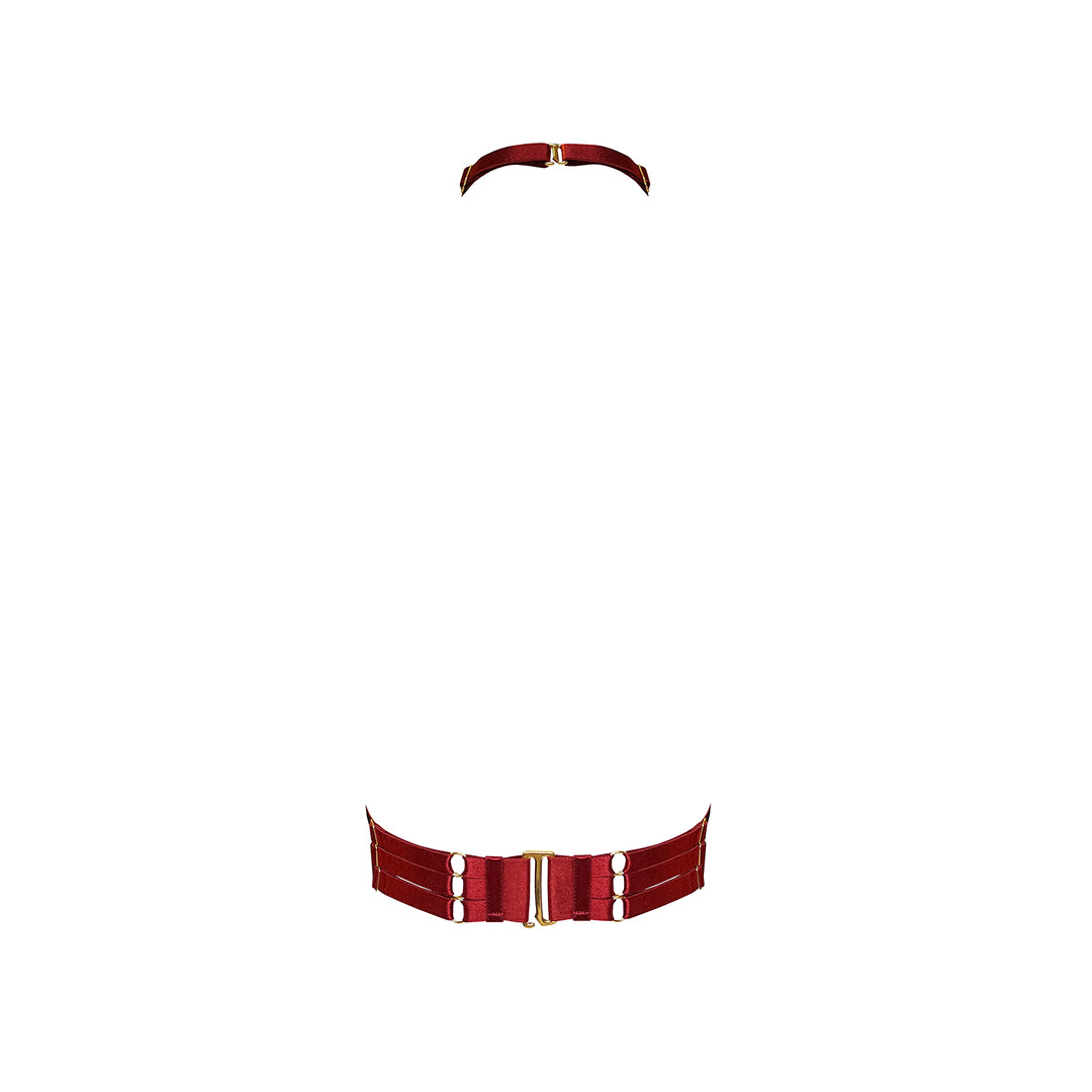 BORDELLE - HARNESS BELT RED