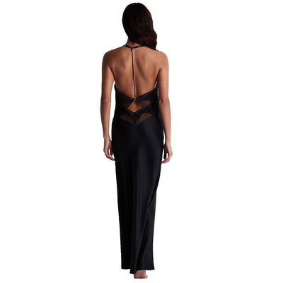 CINDY BRUNA X AUBADE - LONG SILK DRESS