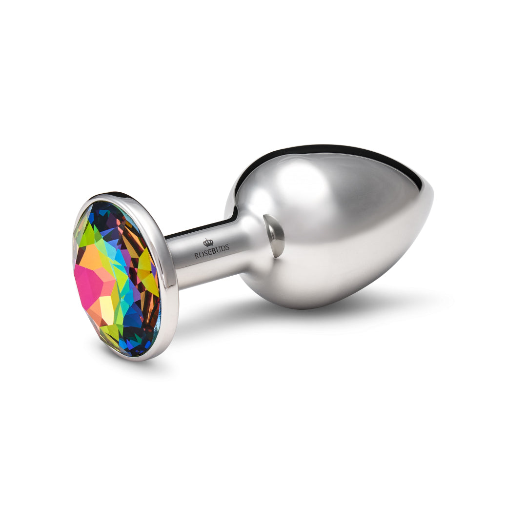 ROSEBUDS - MEDIUM STAINLESS STEEL ANAL PLUG