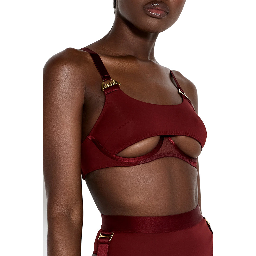 BORDELLE - SYRA PEEP WIRE BRA