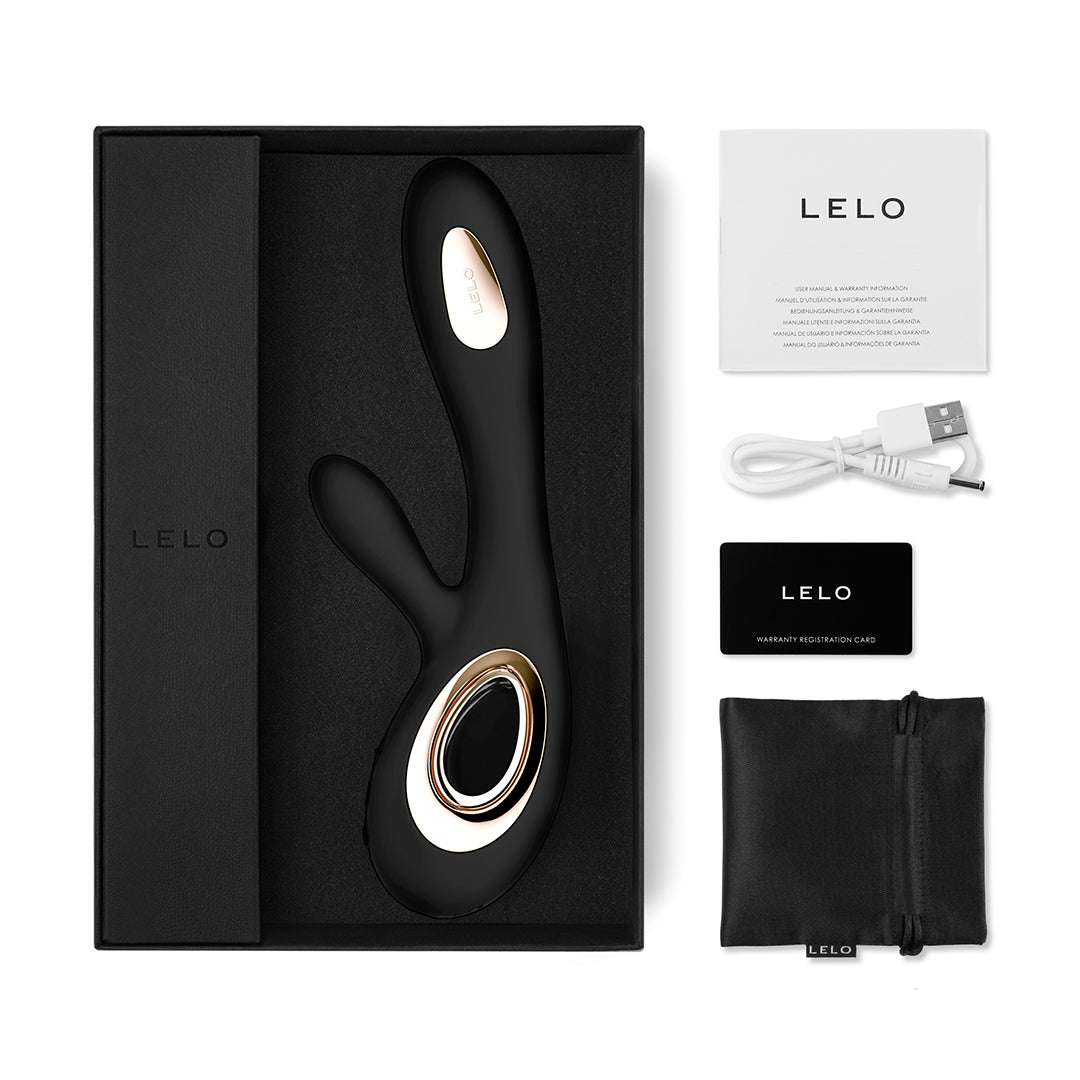 LELO - SORAYA WAVE RABBIT CON MOVIMENTO NERO