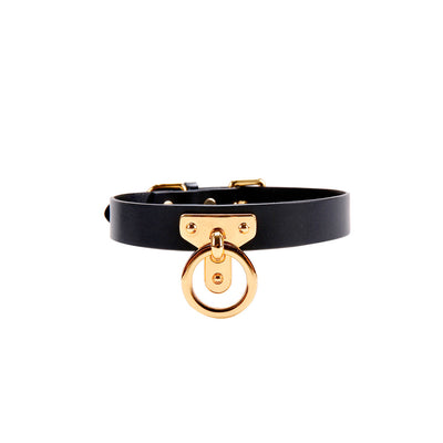 UPKO - LEATHER COLLAR WITH LEASH